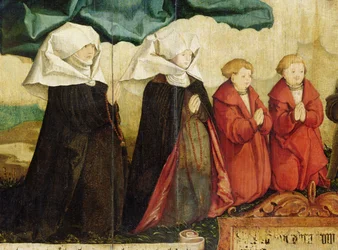 Kneeling Worshippers (detail)